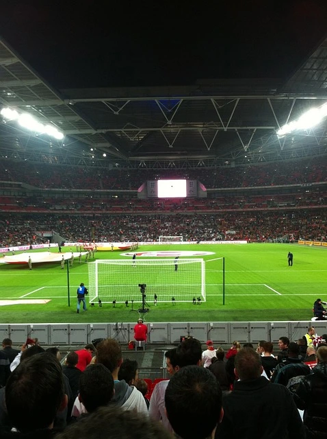 England football fans at Wembley Stadium ahead of World Cup qualifiers against Serbia and Albania, as Thomas Tuchel recalls Jude Bellingham and Phil Foden to the squad.