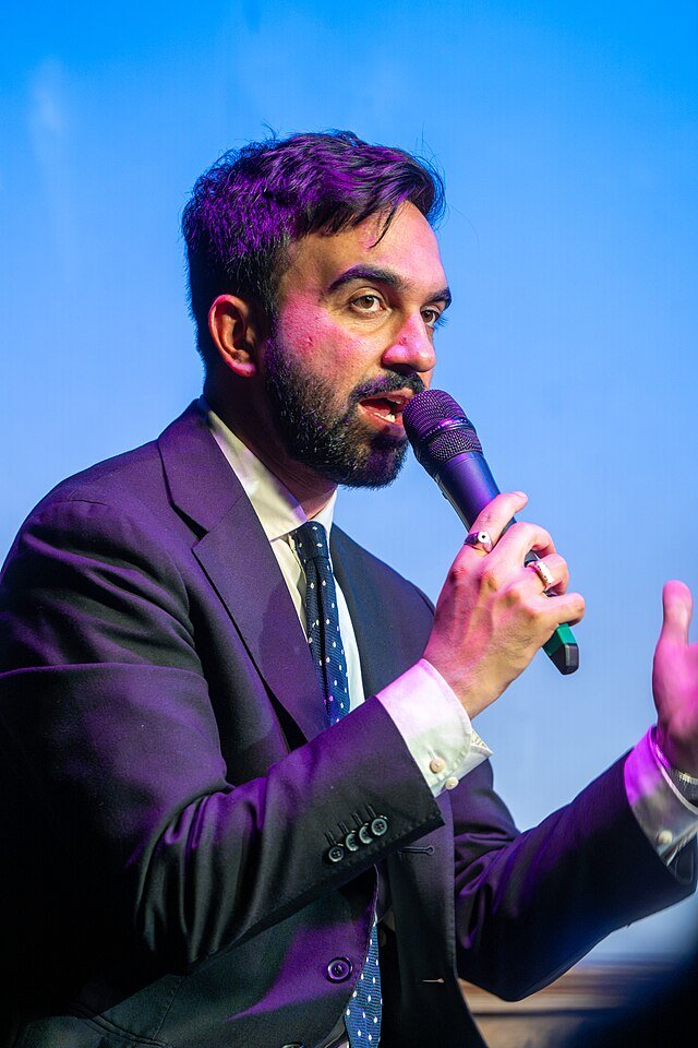 Zohran Mamdani, newly elected mayor of New York City.