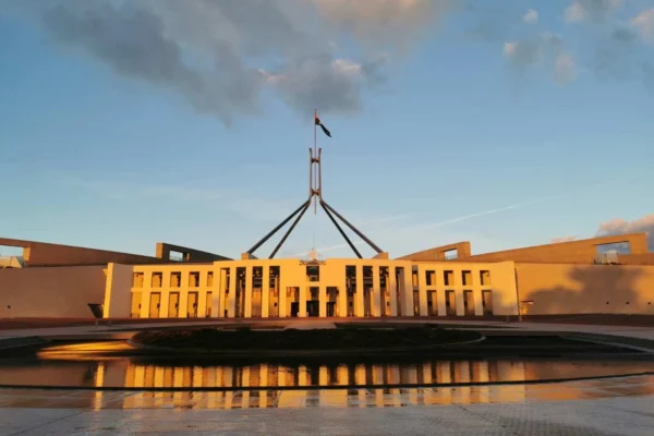 Australian Parliament House in Canberra as Australia plans to tighten hate speech laws after the Bondi shooting