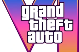 Speculative fan-made logo for Grand Theft Auto VI, featuring bold 'GTA' text with a colorful gradient design, not officially released by Rockstar Games