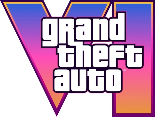 Speculative fan-made logo for Grand Theft Auto VI, featuring bold 'GTA' text with a colorful gradient design, not officially released by Rockstar Games
